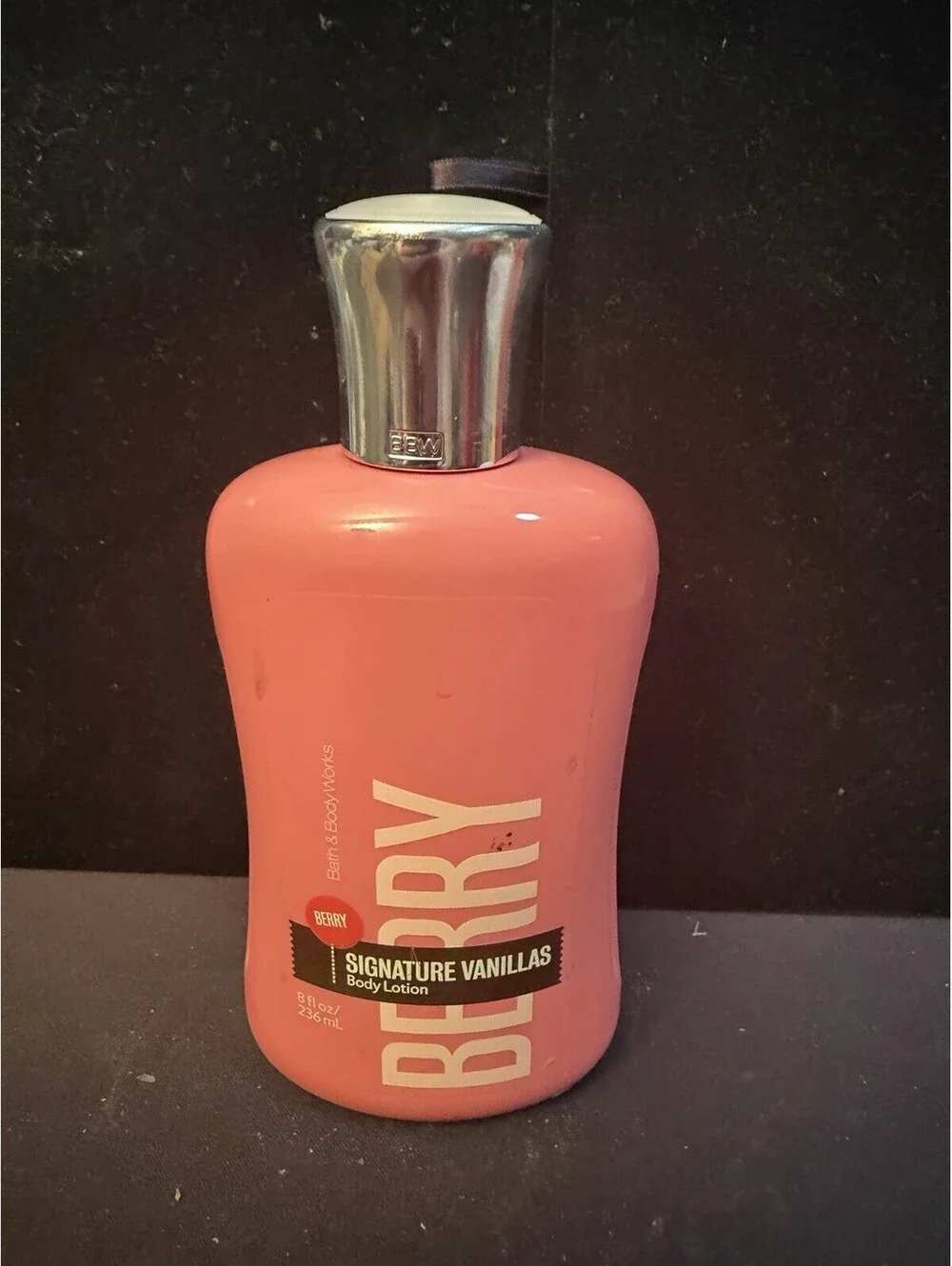 Bath and & Body Works BERRY VANILLA Lotion Signature Collection 8 oz. RARE
